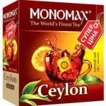 Чай цейлонський чорний байховий листовий Monomax Ceylon 80г Україна