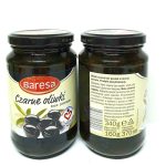 Оливки чорні без кісточки Baresa Czarne oliwki 340г Італія