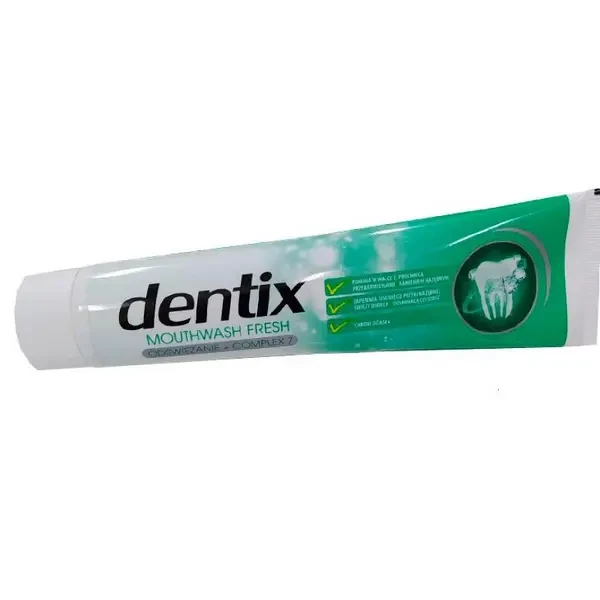 Зубна паста освіжаюча Dentix Mouthwash fresh 125 мл Польща