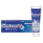 Зубна відбілююча паста Blend-a-med 3d white 75мл Італія