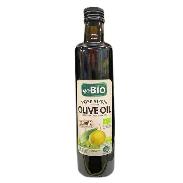 Оливкова олія goBio Extra Virgin Olive Oil 500мл Польща