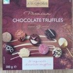 Цукерки шоколадні трюфель J.D.Gross Chocolate Truffles 200г Польща