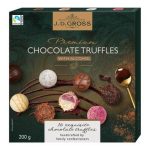 Цукерки праліне з алкоголем J.D.Gross Premium Chocolate Truffles With Alcohol 200г Польща