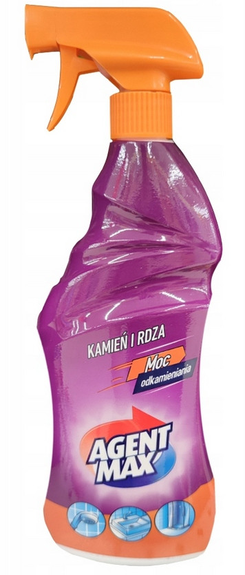 Засіб для очищення від вапняного нальоту та іржі Agent Max Kamien i pdza 750 мл Польща
