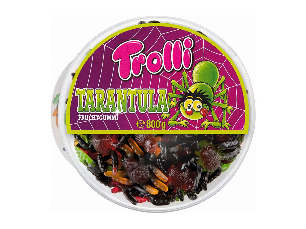 Желейні цукерки із фруктовим смаком Тарантули Trolli Tarantula 800г Німеччина