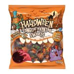 Льодяники Кольоровий язик Хелловін з фруктовим смаком Halloween Tongue Painter Sweets 300г Польща