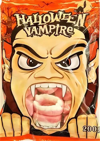 Желейні цукерки Щелепи Halloween Vampire 200 г Польща