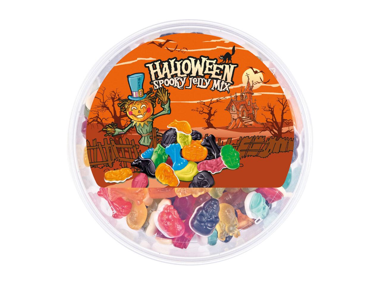 Желейні цукерки із фруктовим смаком Halloween Spooky Jelly Mix 1000г Польща