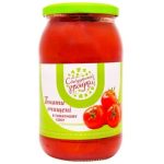 Помідори очищені в томатному соку з Бабусиною грядкою 850 г Україна