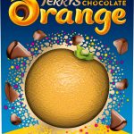 Шоколадний апельсин з карамеллю, що вибухає, Terrys Chocolate Orange Exploding Candy 147г Франція