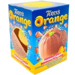 Шоколадний апельсин з карамеллю, що вибухає, Terrys Chocolate Orange Exploding Candy 147г Франція