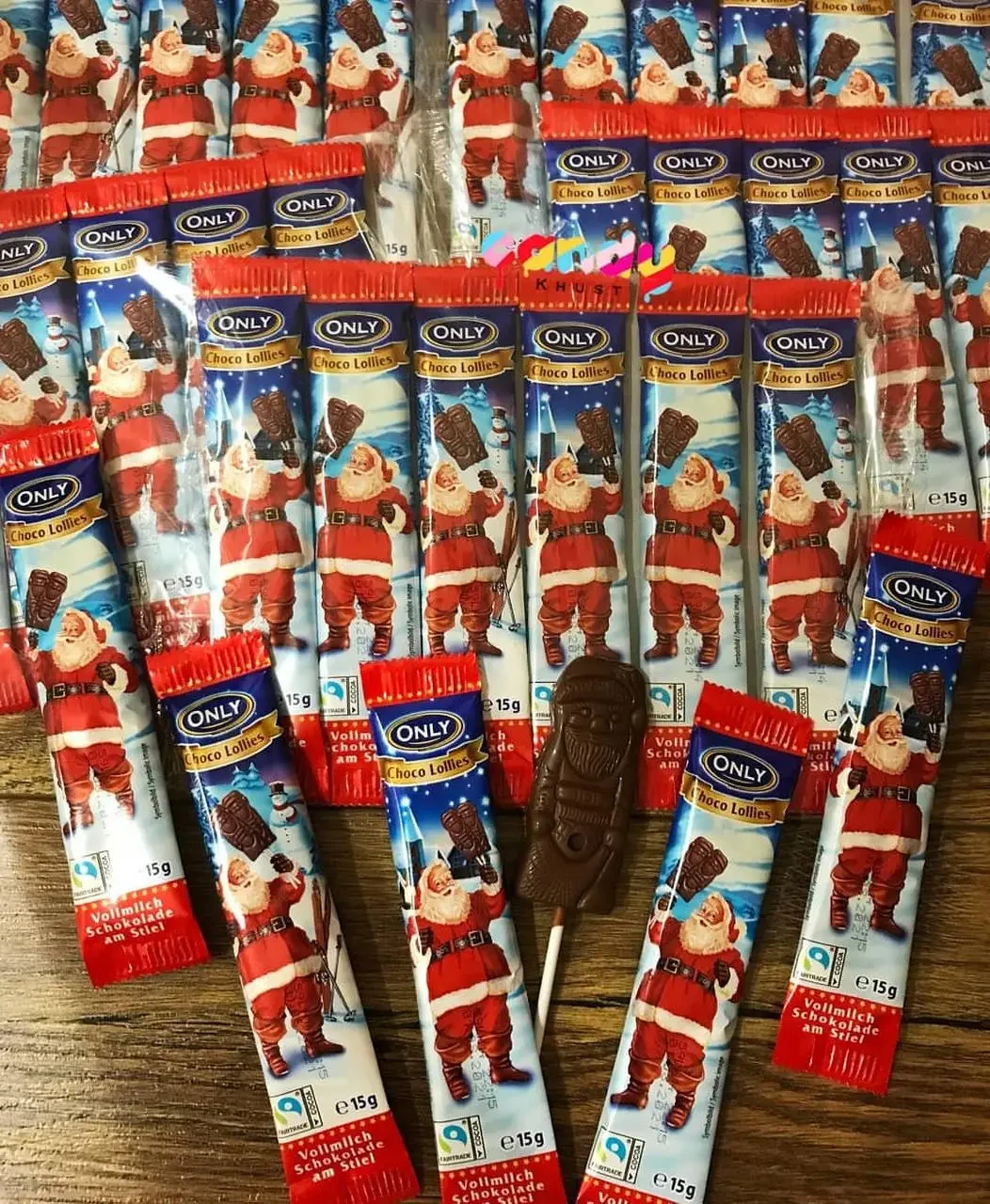 Шоколадний Микола на паличці Schoko Lollies Only Австрія 15 г