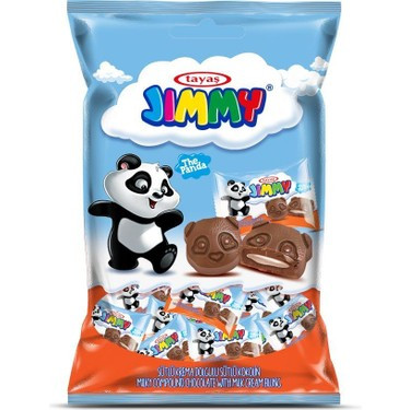 Шоколадні молочні цукерки з молочним кремом Tayas JIMMY Туреччина 1кг