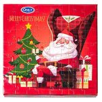 Цукерки з молочного шоколаду з молочною начинкою + пазли Only Merry Christmas 120 г Австрія