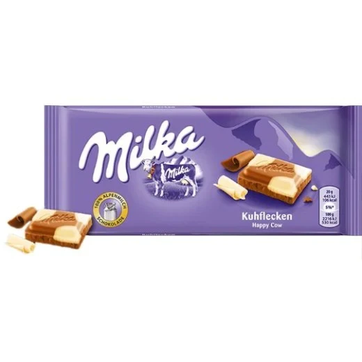 Шоколад молочний Milka kuhflecken 100 г Швейцарія