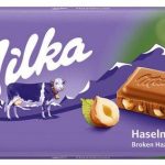 Шоколад молочний із лісовим горіхом Milka Hazelnuts Швейцарія 100 г