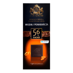 Шоколад темний з мигдалем та апельсином 56% какао J.D. Gross Czekolada Mindal i Pomarancza 125г Німеччина