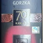 Шоколад чорний 70% какао J.D. Gross Czekolada Gorzka 125г Німеччина