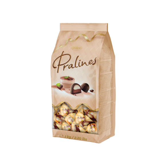 Шоколадні цукерки Кокос і Карамель Vobro Coconut$Caramel 1кг Польща