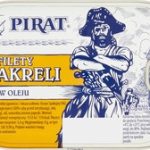 Філе макрелі (скумбрії) в олії PIRAT Filety z makreli w oleju 170 г Польща