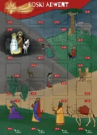 Адвент-календар "Добрячий" BOSKI Німеччина 75г