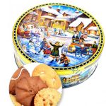 Печиво вершкове Асорті Winter Village, у ж/б 340 г Данія