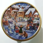 Печиво вершкове Асорті Winter Village, у ж/б 340 г Данія