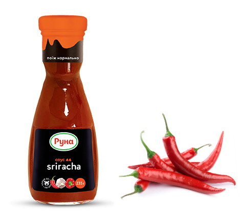 Соус Sriracha Руна 235 г Україна