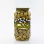 Оливки зелені фаршировані перцем БЕЗ ГЛЮТЕНА Bravo Rellena de Pimiento 500 г/1000 г Іспанія