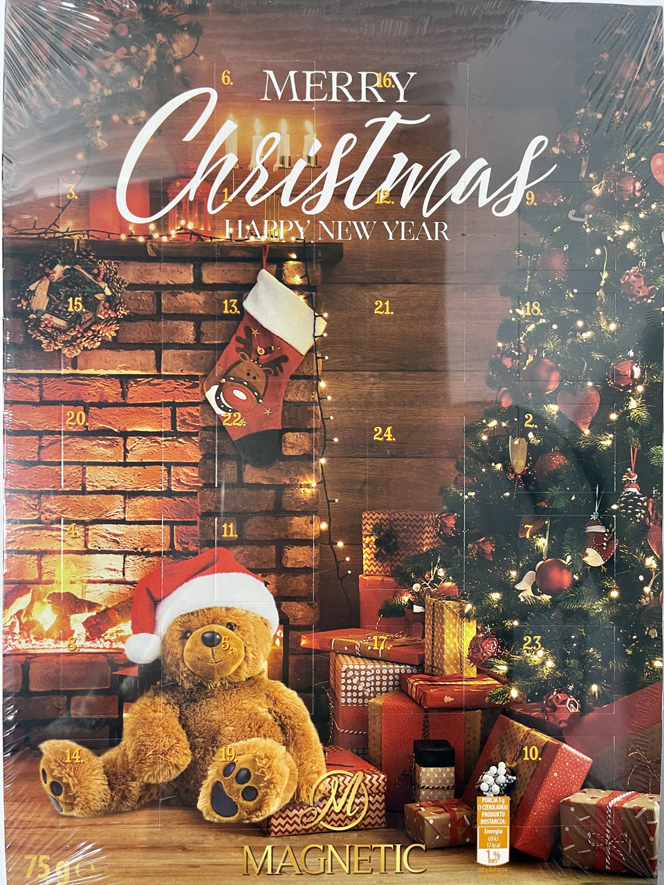 Шоколадний адвент-календар Magnetic Польща 75г