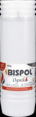 Свічка парафінова 4 дні горіння (96 години) Ognik Bispol 260 г Польща