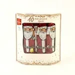 Шоколадні Санта-Клауси Favorina Santa Clauses (10штх12,5г) 125 г Німеччина