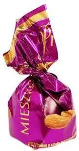 Шоколадні цукерки Марципанове праліне зі смаком сливи Mieszko 1 кг Польща