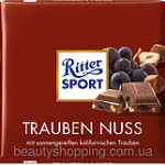 Шоколад із родзинками та горіхом Ritter Sport TRAUBEN NUSS Німеччина 100 г