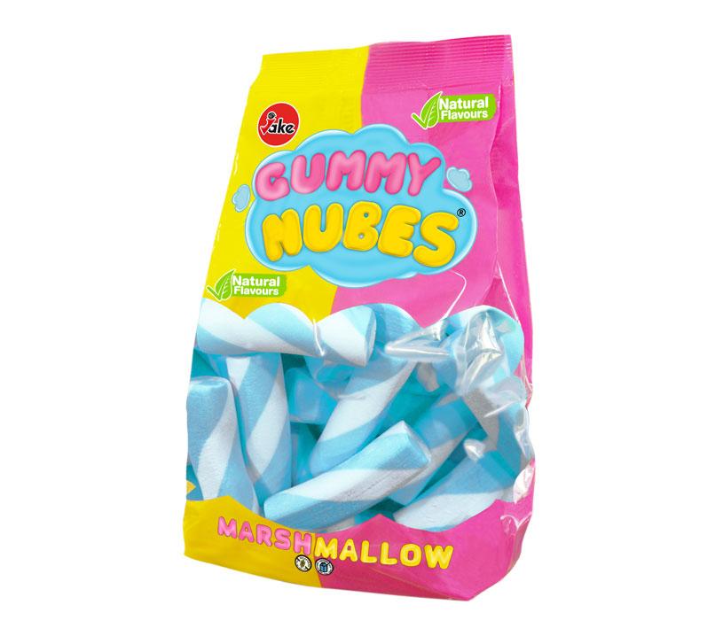 Зефір Маршмелоу "Крем" БЕЗ ГЛЮТЕНА І ЛАКТОЗИ Gummy Nubes Marshmallow Creamy Bleu 500 г Іспанія