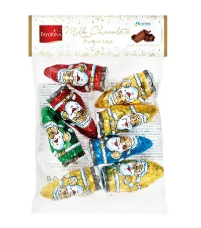 Шоколад молочної іграшки на ялинку Favorina Milk Chocolate Figures Німеччина 100 г