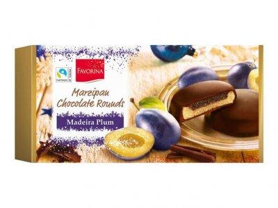 Марципан у шоколаді Favorina Finest Marzipan Plum & Madeira 300 г Німеччина