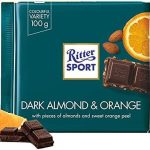 Шоколад чорний із Мигдалем і Апельсinом Ritter Sport Dark Almond&Orange Німеччина 100 г
