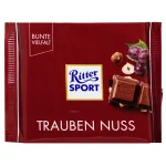Шоколад із родзинками та горіхом Ritter Sport TRAUBEN NUSS Німеччина 100 г