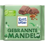 Шоколад Ritter Sport Gebrantte Mandel (з мигдалем у карамелі) Німеччина 100 г