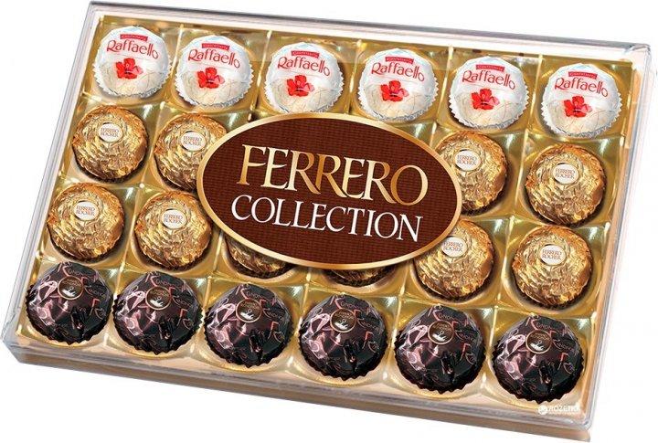 Шоколадні цукерки Ferrero Collection 24 шт 269 г Німеччина