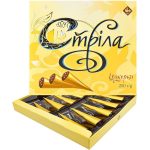 Цукерки в шоколадній глазурі з помадно-кремовою начинкою та додаванням коньяку "Стрелу" 200 г