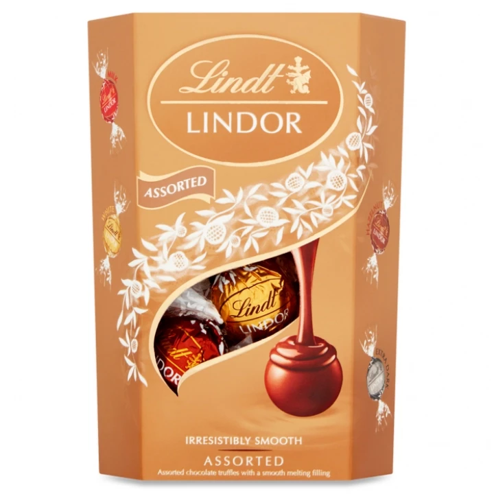 Цукерки шоколадні Асорті Lindt Lindor Assorted 237 г Швейцарія