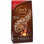 Цукерки шоколадні з лісовим горіхом Lindt Lindor Hazelnut 137 г Швейцарія