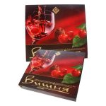 Шоколадные конфеты Вишня в ликере Житомирські ласощі 205г