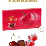НОВИНКА! Цукерки Праліне Мон Чері Ferrero Mon Cheri Piemont-Kirsche (15шт+3шт) 189 г Німеччина