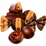 Шоколадні цукерки з начинкою Брауні Pszczolka Chocolate pralines Brownie БЕЗ ГЛЮТЕНА 1 кг Польща