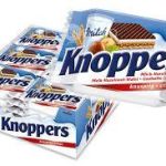 Вафлі молочні з лісовим горіхом Knoppers Milch 25 г Німеччина