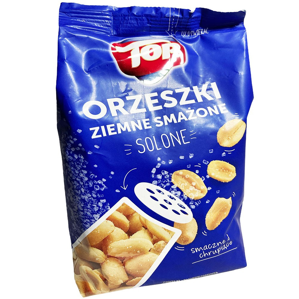 Арахіс смажений солоний Orzeszki Top Польща 400 г
