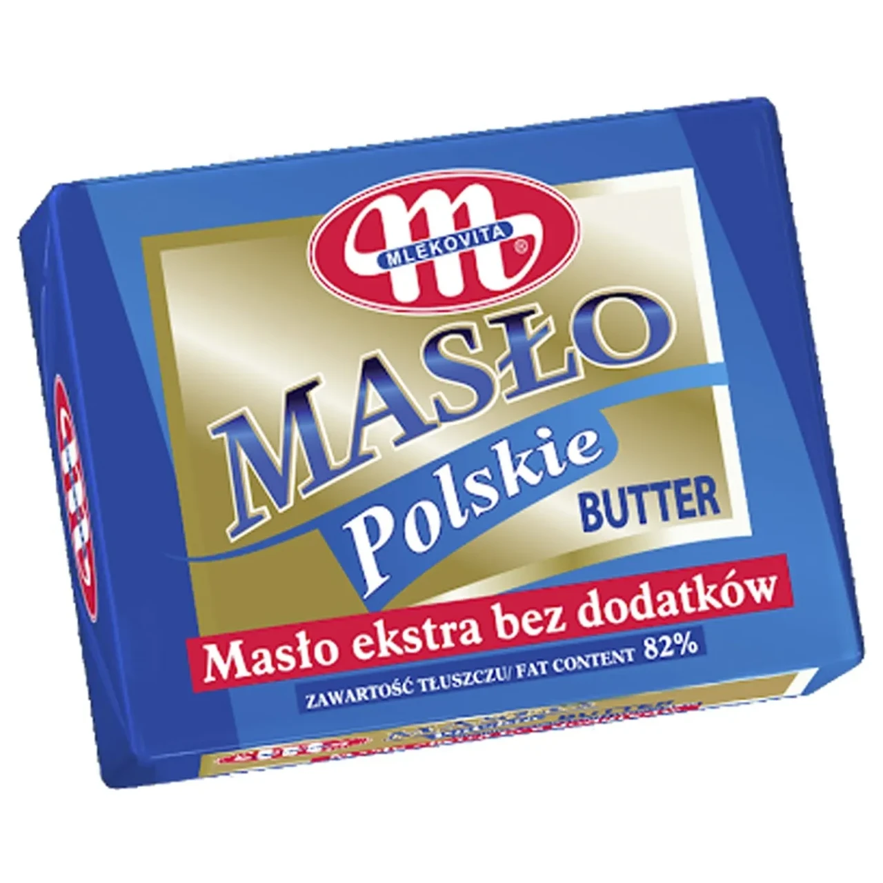 Олія вершкове 82% Mlekovita Maslo Ekstra bez Dodatkow 200 г Польща